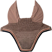 Kentucky Horsewear Bonete para Orejas Wellington Pied-de-Poule Bordeaux/Navy