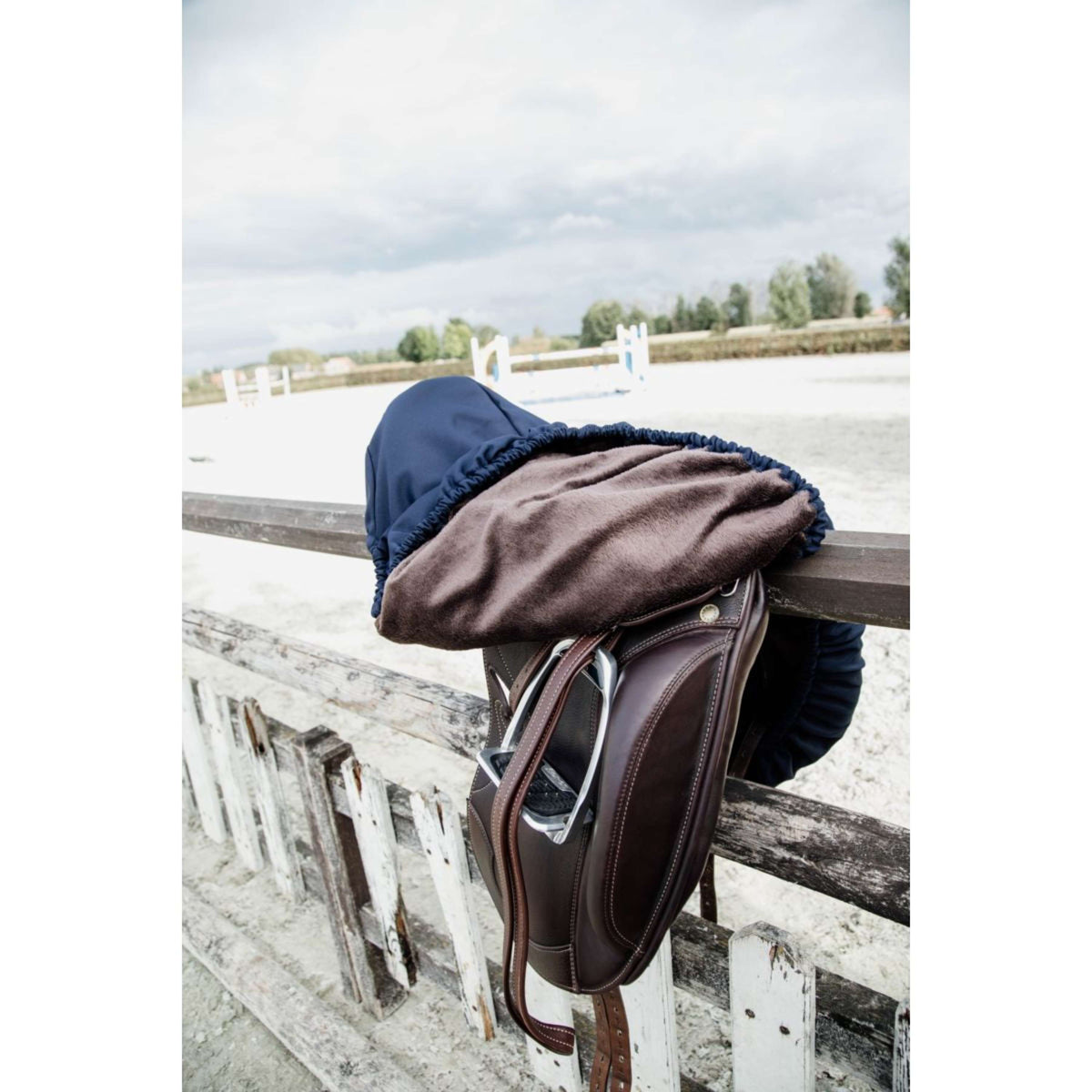 Kentucky Horsewear Funda de Sillín Doma clásica Navy