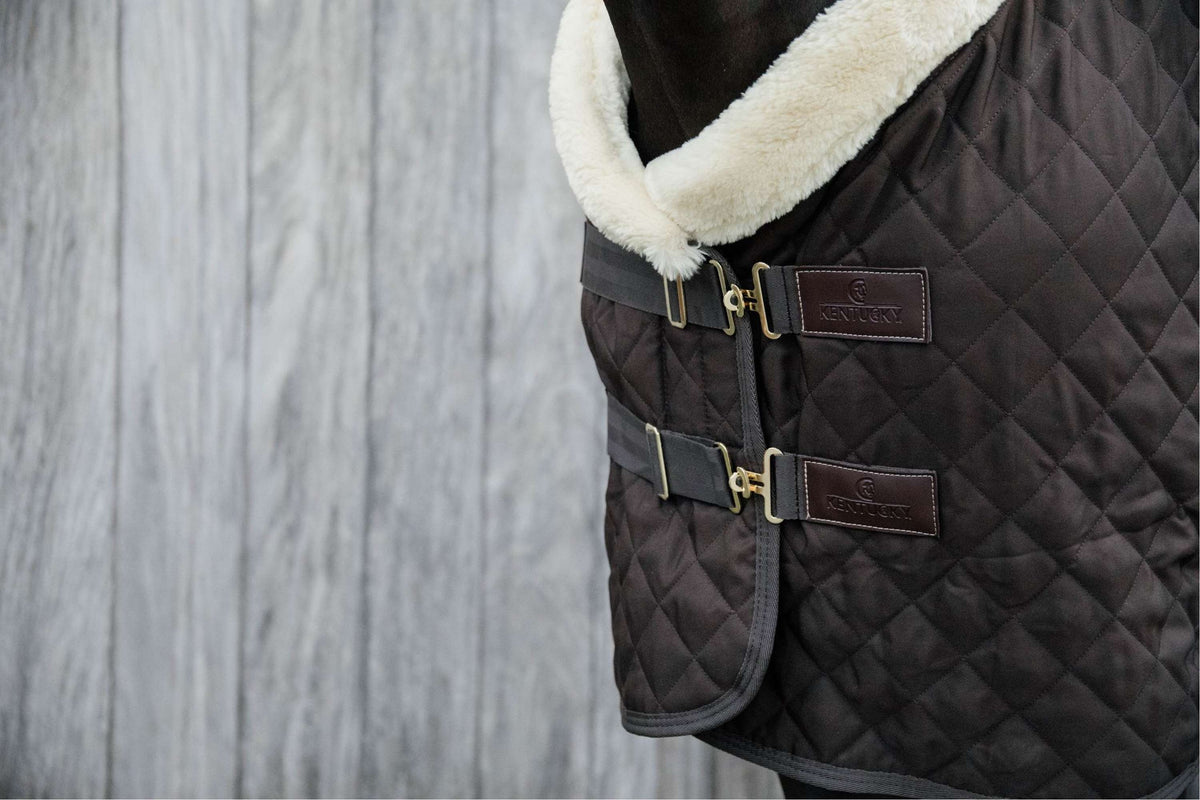 Kentucky Horsewear Manta de exhibición 160g Marron