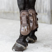 Kentucky Horsewear Botas para tendones Velcro Marron