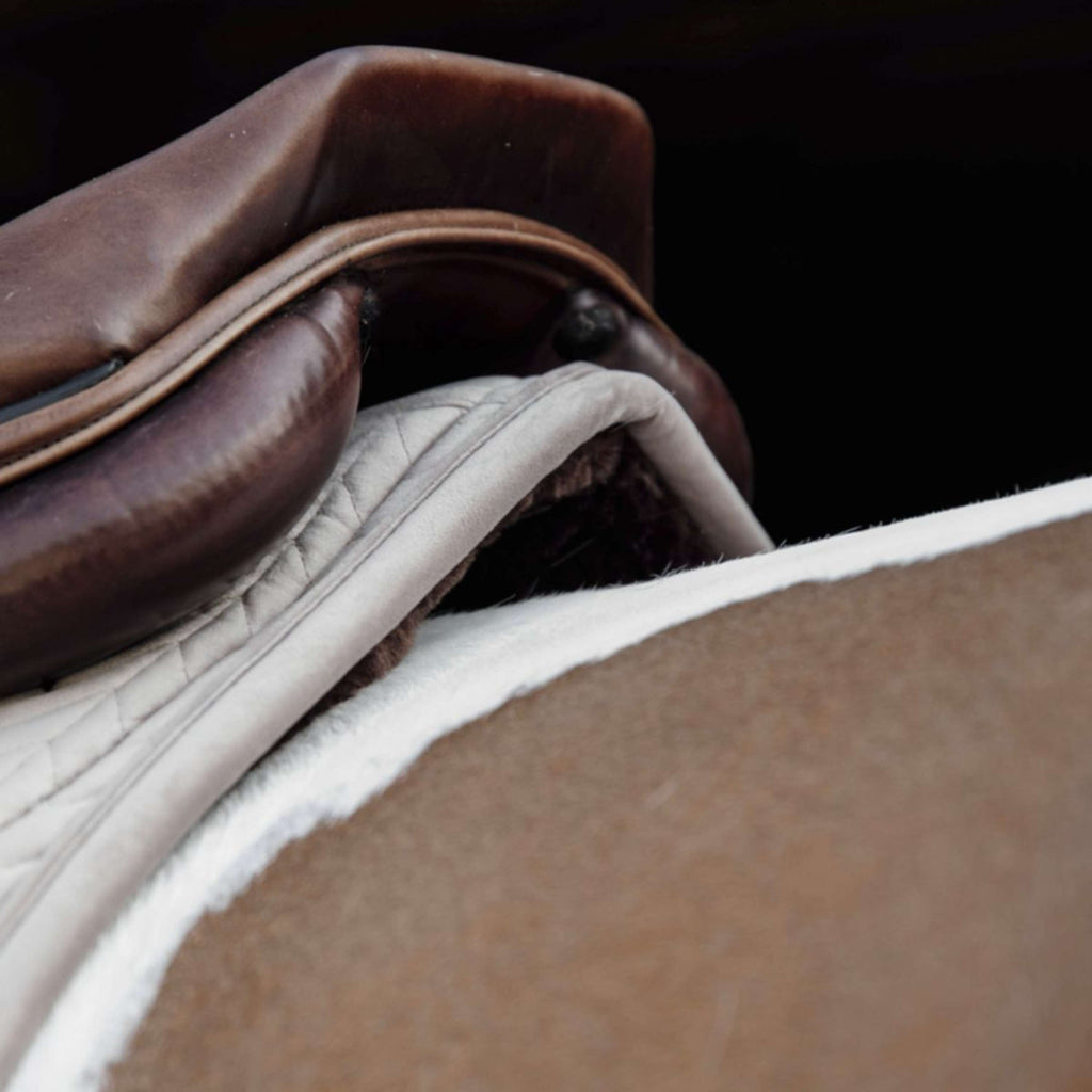 Kentucky Horsewear Mantilla Skin Friendly Velvet Saltando Beige