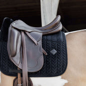 Kentucky Horsewear Mantilla Skin Friendly Velvet Doma Negro