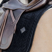 Kentucky Horsewear Mantilla Skin Friendly Velvet Doma Negro