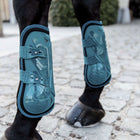 Kentucky Horsewear Botas para tendones Bamboo Elastic Esmeralda