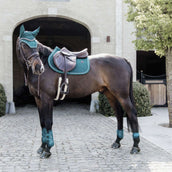 Kentucky Horsewear Botas para tendones Bamboo Elastic Esmeralda