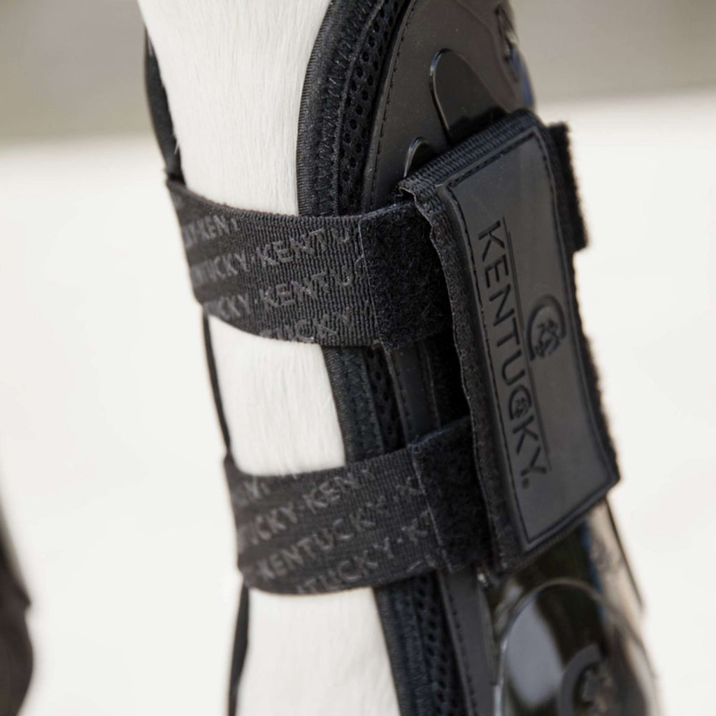 Kentucky Horsewear Botas para tendones Velcro Negro