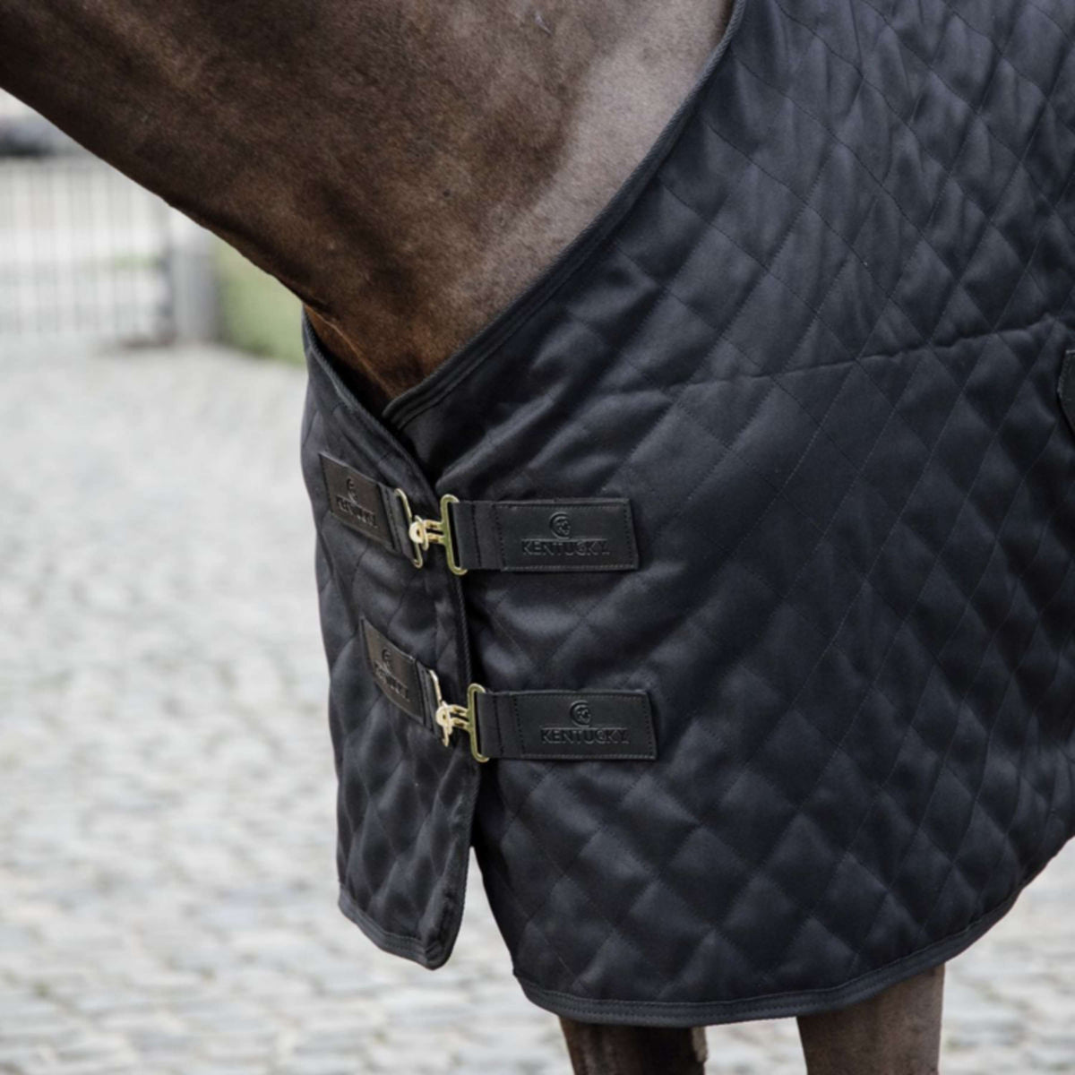 Kentucky Horsewear Manta de Establo Negro