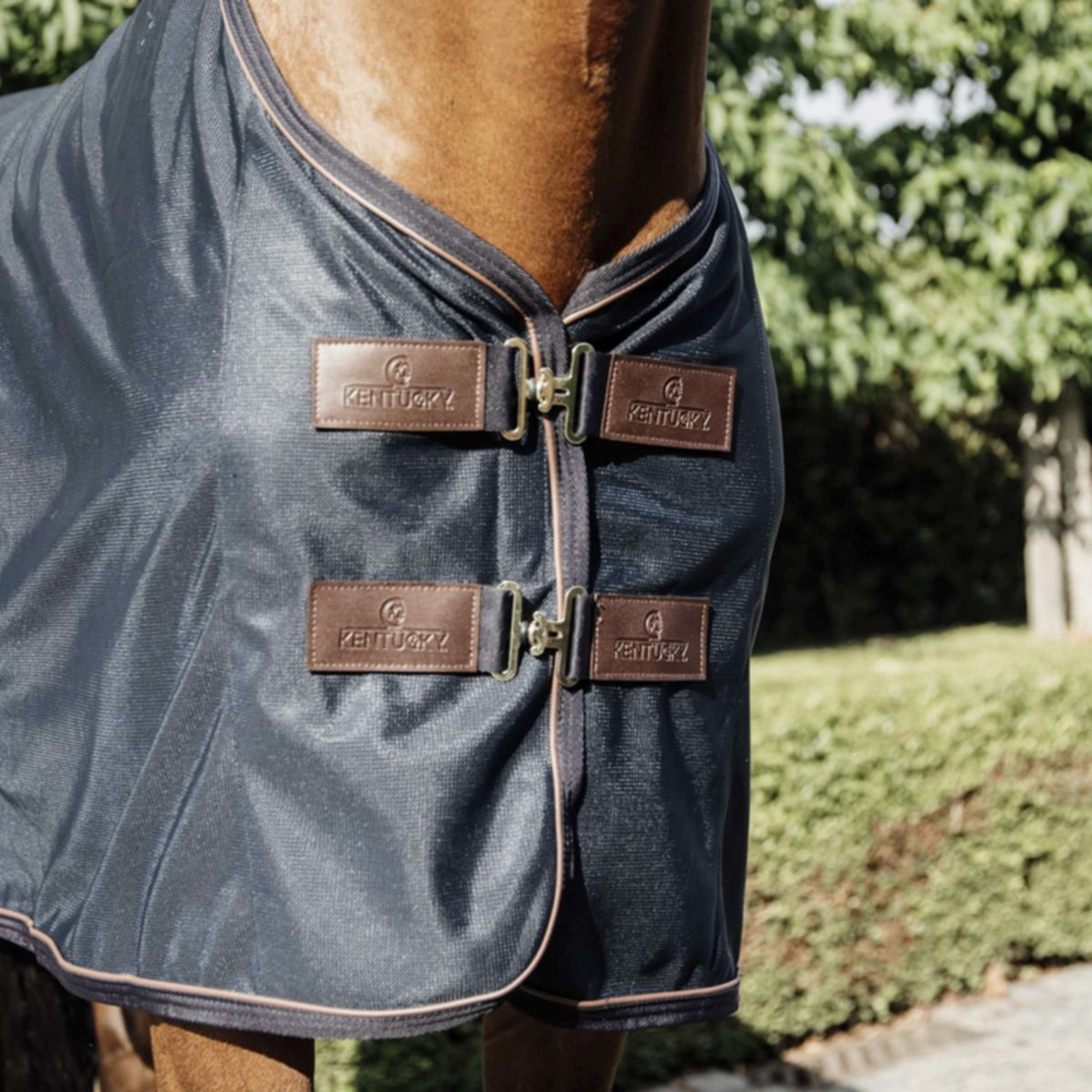 Kentucky Horsewear Manta Antimoscas Navy Kentucky Horsewear Manta Antimoscas Navy