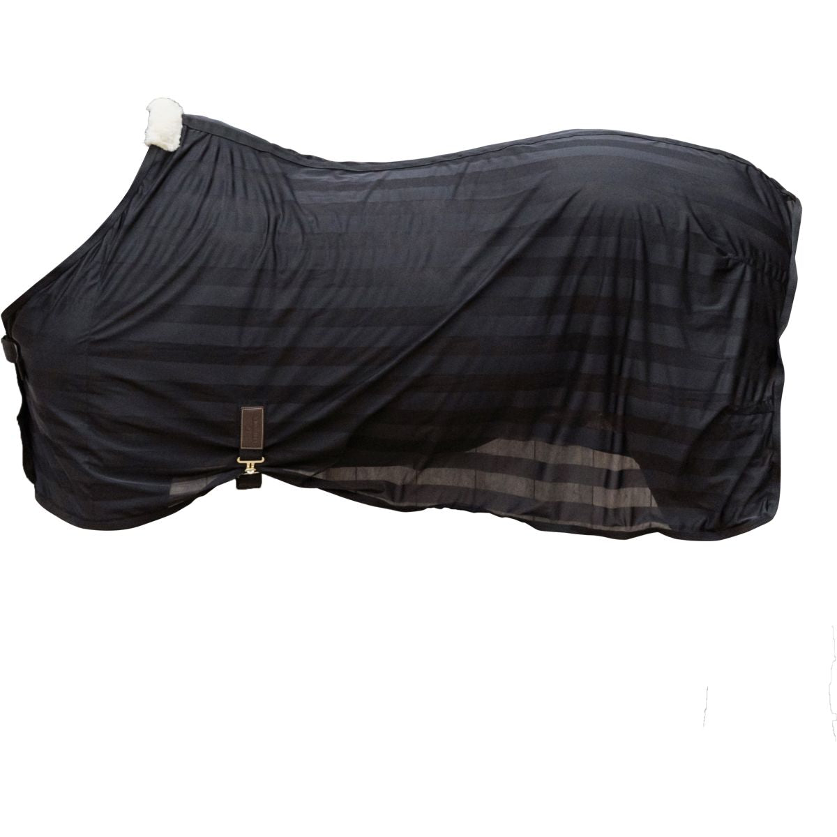 Kentucky Horsewear Manta Antimoscas Light Striped Mesh Negro