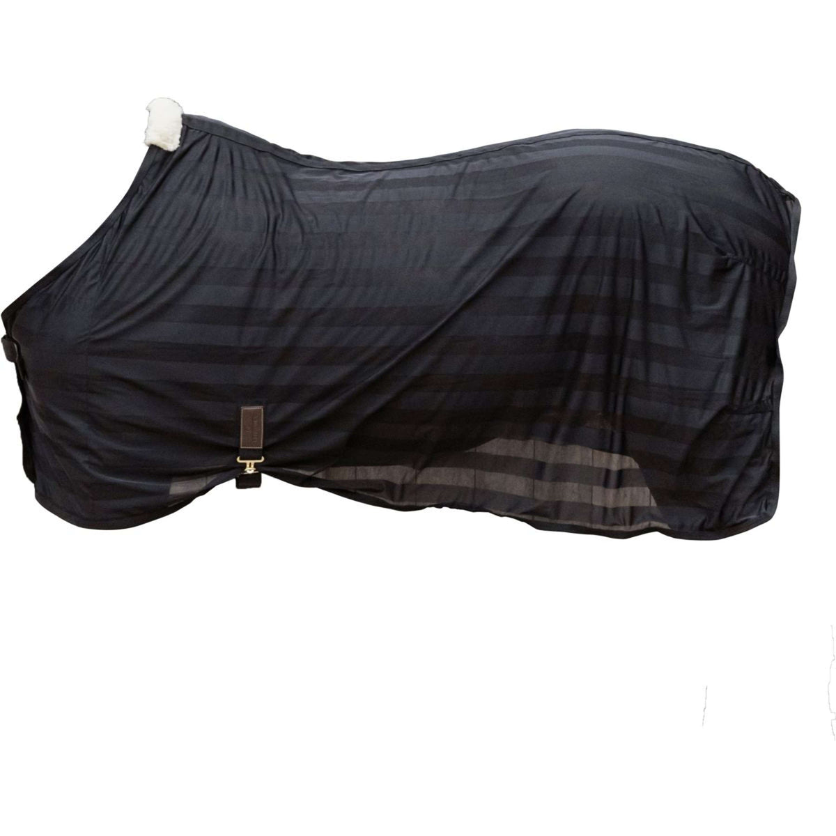 Kentucky Horsewear Manta Antimoscas Light Striped Mesh Negro