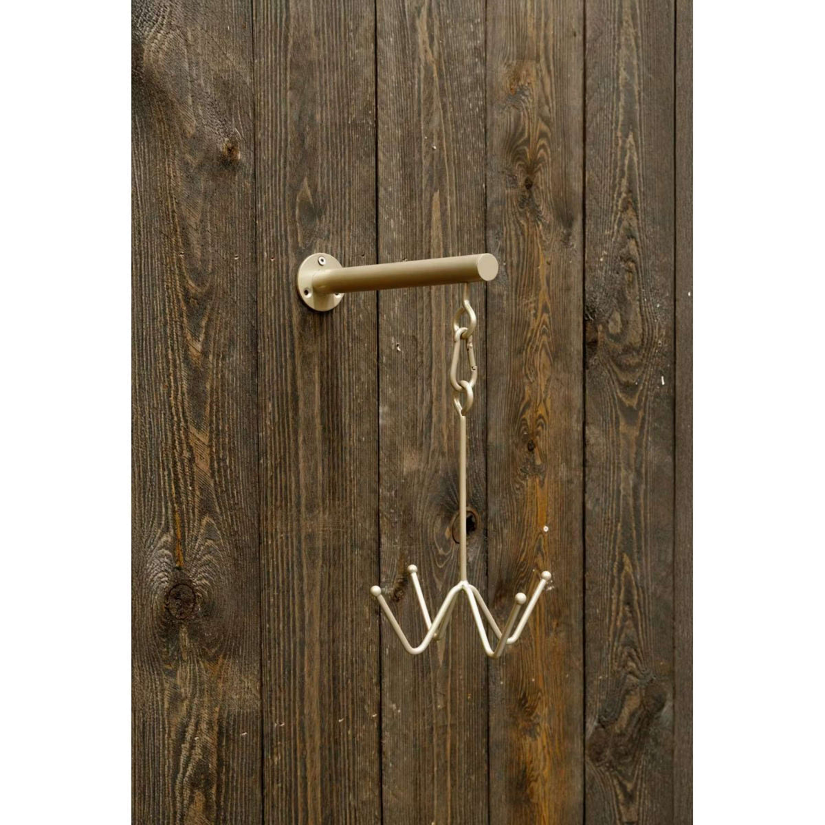 Kentucky Horsewear Gancho para Bridas 4 Montaje en pared Oro