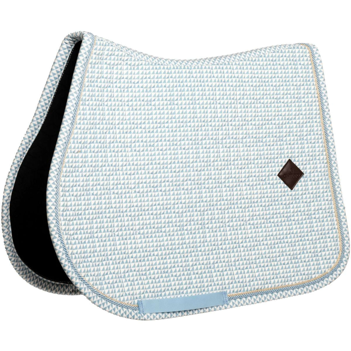 Kentucky Mantilla Velvet Flags saltando Azul claro