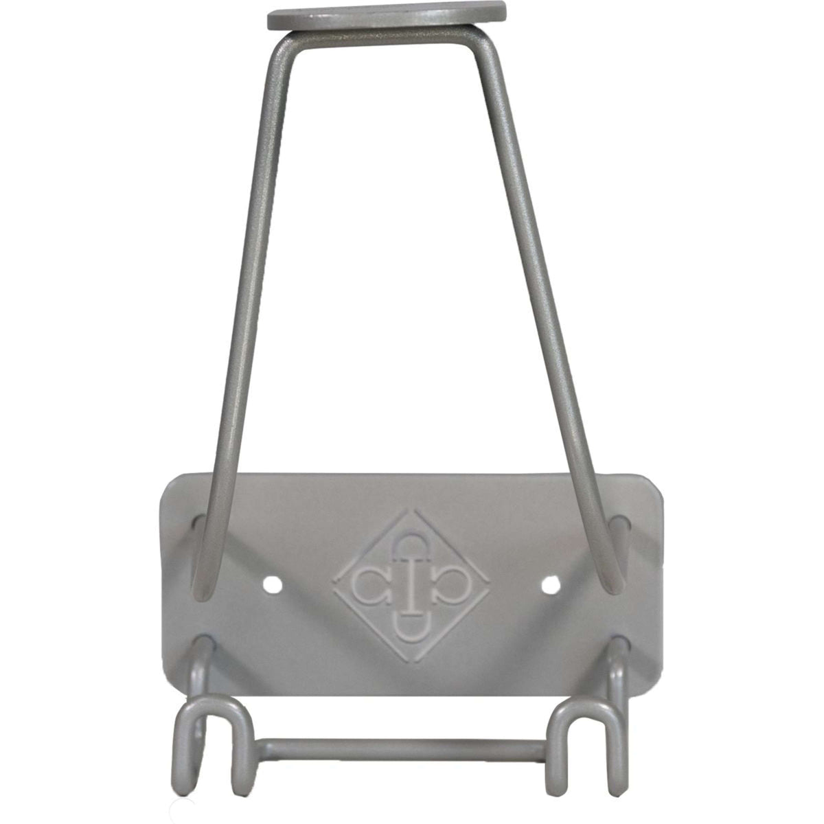 Kentucky Soporte para Casco con Gancho Steel Plata
