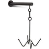 Kentucky Horsewear Gancho para Bridas 4 Montaje en pared Negro