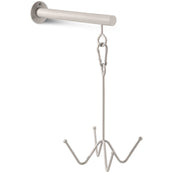 Kentucky Horsewear Gancho para Bridas 4 Montaje en pared Plata