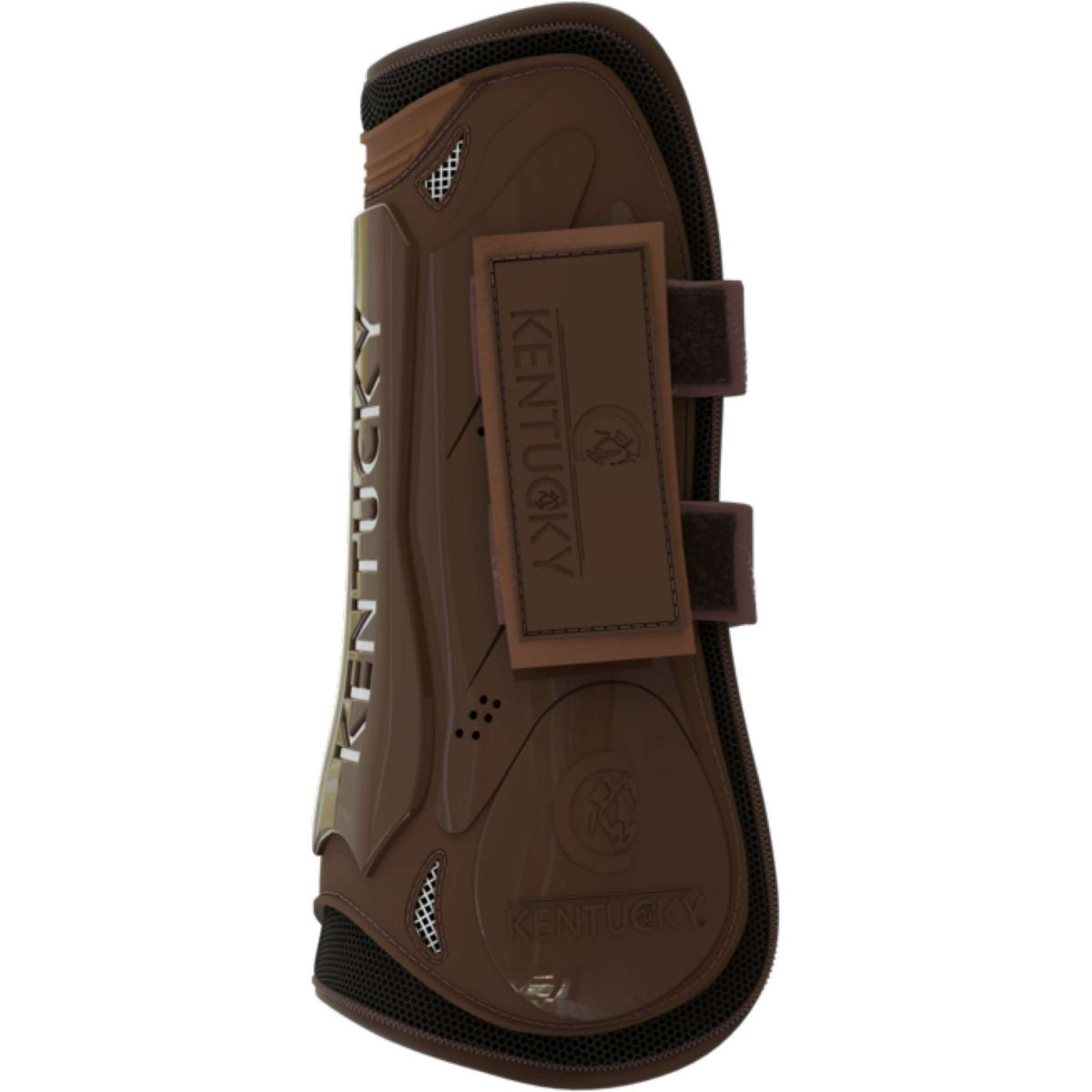 Kentucky Horsewear Botas para tendones Velcro Marron