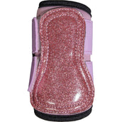 Kentucky Horsewear Protectores de piernas Glitter Unicorn Rosa Viejo