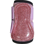 Kentucky Horsewear Protectores de piernas Glitter Unicorn Rosa Viejo