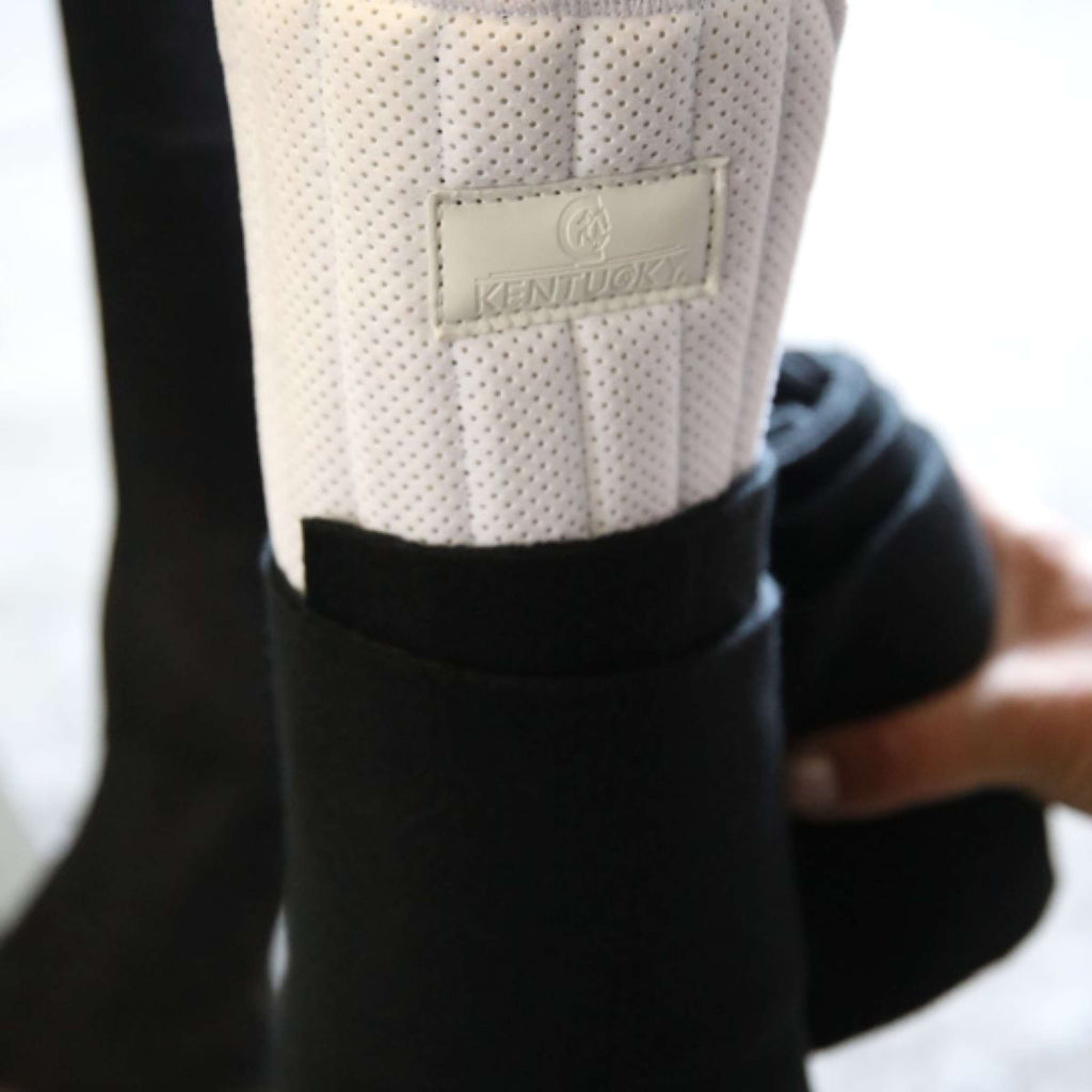 Kentucky Horsewear Bandage Pad Blanco/Negro