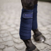 Kentucky Horsewear Vendajes Polar Fleece Polar Fleece Perlas Azul
