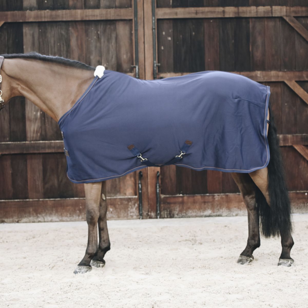 Kentucky Horsewear Manta polar más fresca Navy