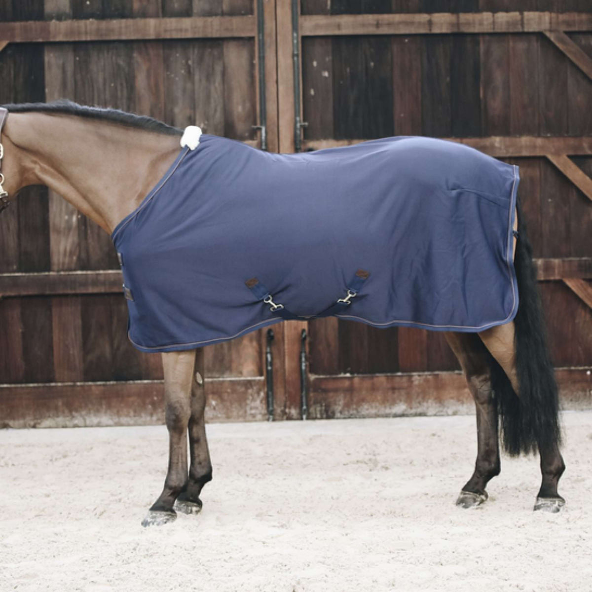 Kentucky Horsewear Manta polar más fresca Navy