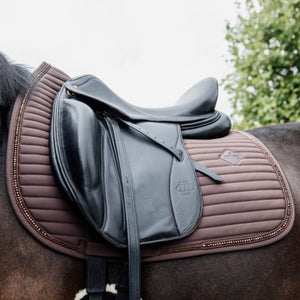 Kentucky Horsewear Mantilla de Doma Clásica Pearls Marron