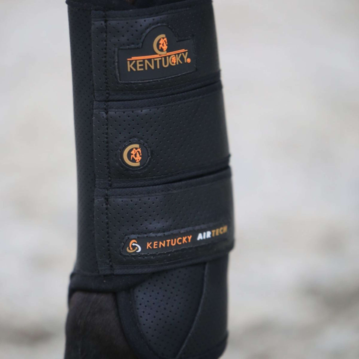 Kentucky Horsewear Eventing Boots Air Tech Para Negro