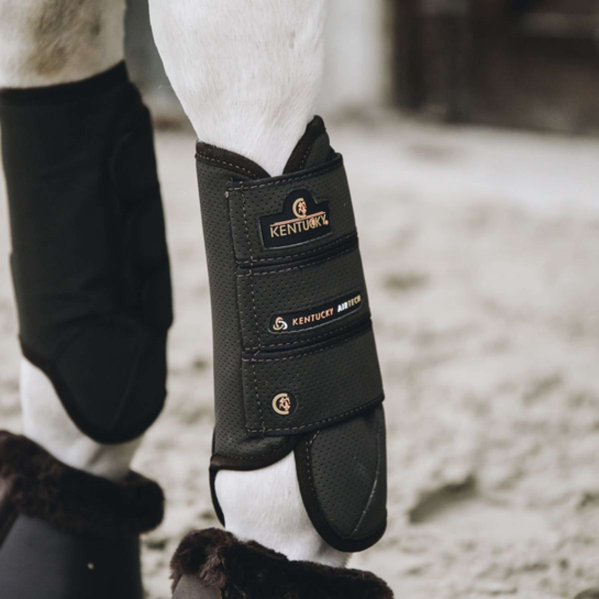 Kentucky Horsewear Eventing Boots Air Tech Para Marron