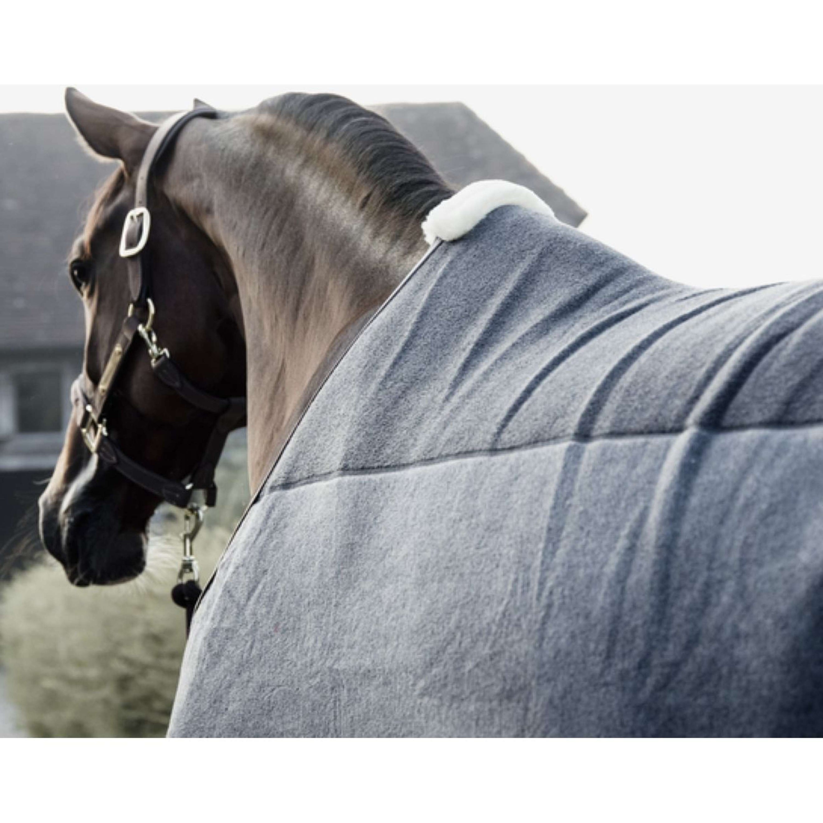 Kentucky Horsewear Manta de Forro Polar Heavy Gris