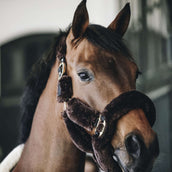 Kentucky Horsewear Cabezada Sheepskin Marron