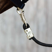 Kentucky Horsewear Cuerda de Cabestro Español: Mosquetón de pánico Negro