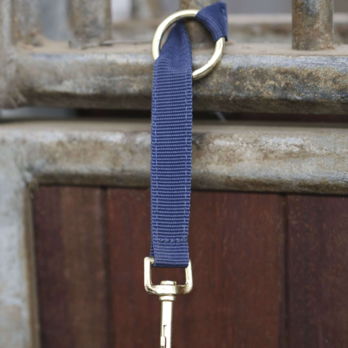 Kentucky Horsewear Gancho y anillo de soporte Nylon Navy