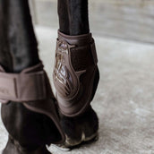 Kentucky Horsewear Botas protectoras de menudillo Deep Marron
