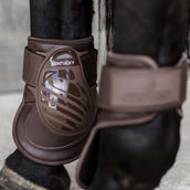 Kentucky Horsewear Botas protectoras de menudillo Deep Marron