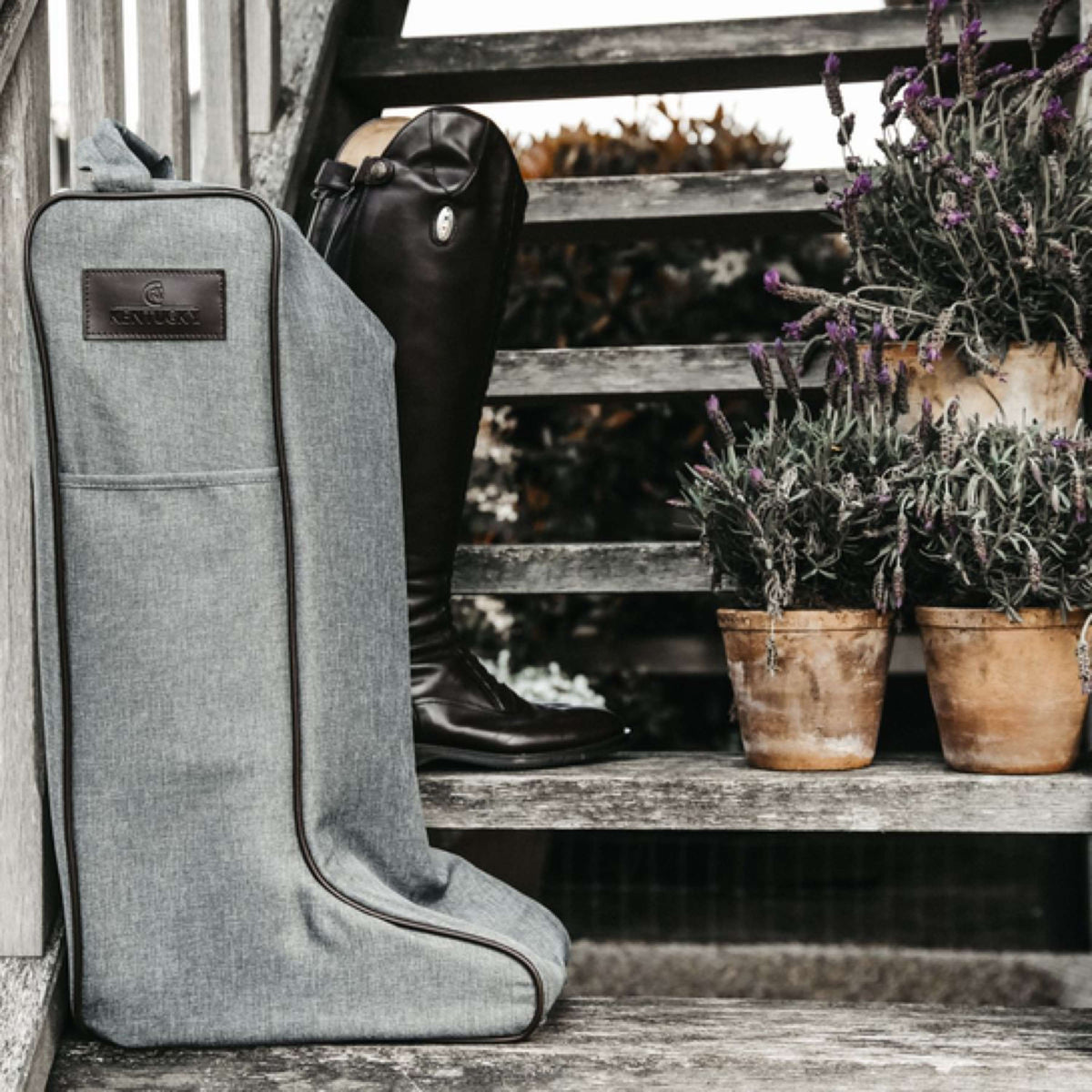 Kentucky Horsewear Bolsa para Botas Gris