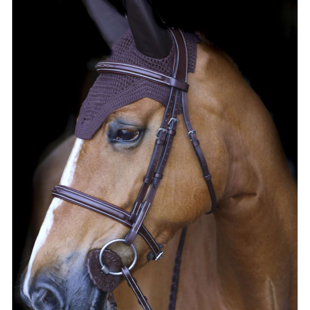 Kentucky Horsewear Bonete para Orejas Wellington Soundless Marron
