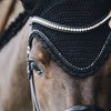 Kentucky Horsewear Cubre orejas Long Stone & Pearl Soundless Negro
