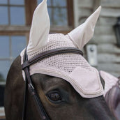 Kentucky Horsewear Bonete para Orejas Wellington Velvet Pearls Soft Rose
