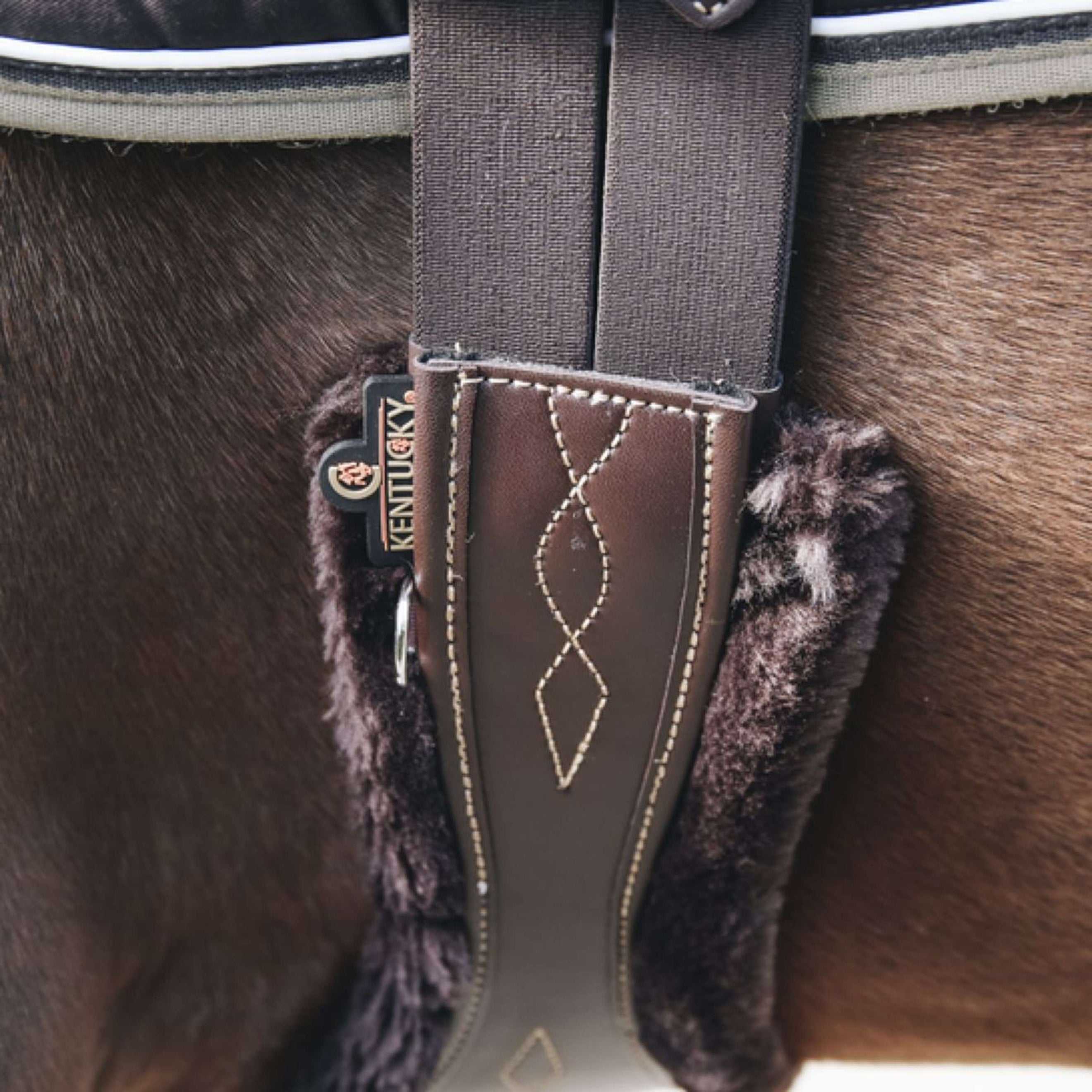 Kentucky Horsewear Funda de Cincha Marron Kentucky Horsewear Funda de Cincha Marron