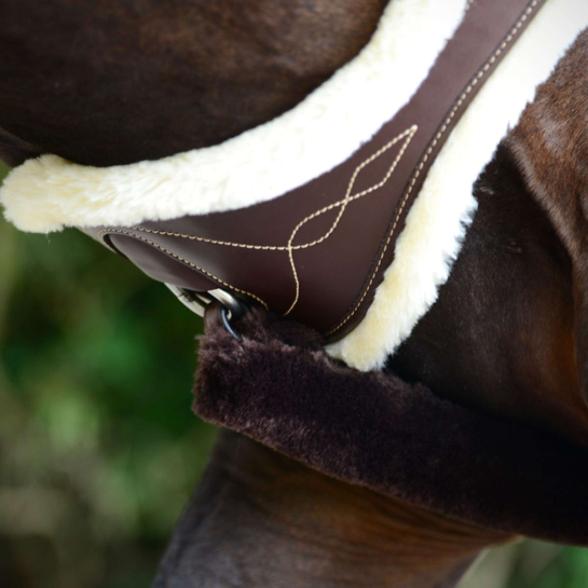 Kentucky Horsewear Cincha de Salto Marron