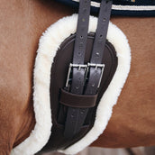 Kentucky Horsewear Funda de Cincha Sheepskin Anatomic Short Natural