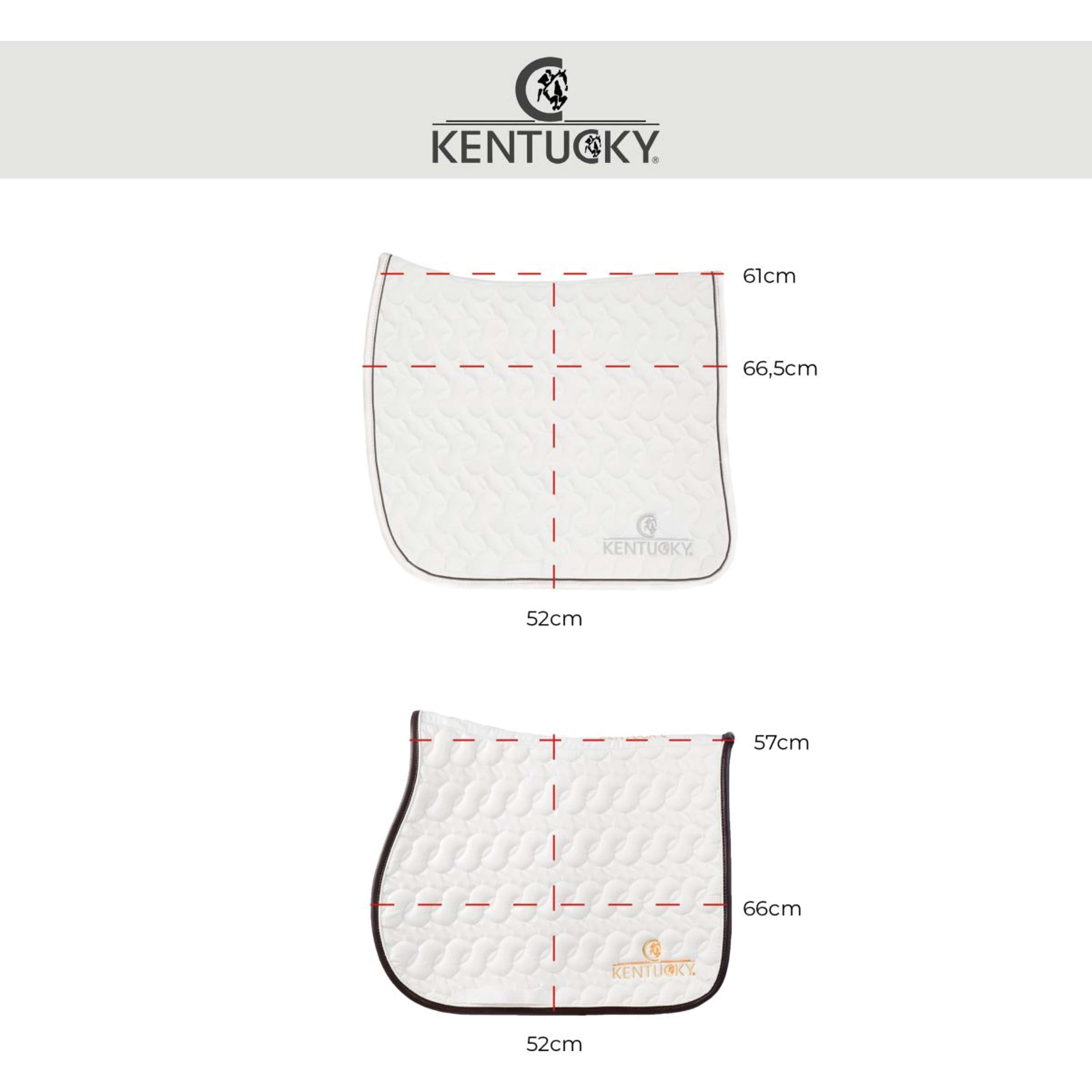 Kentucky Horsewear Mantilla Doma de cuerda con purpurina Navy