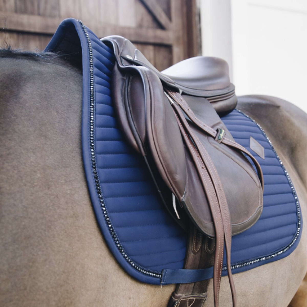 Kentucky Horsewear Mantilla de resorte Pearls Navy