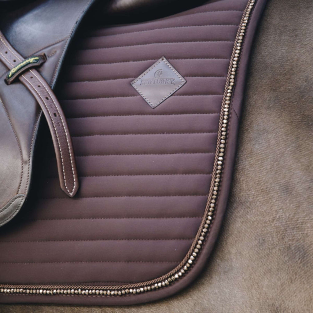 Kentucky Horsewear Mantilla de Salto Pearls Marron