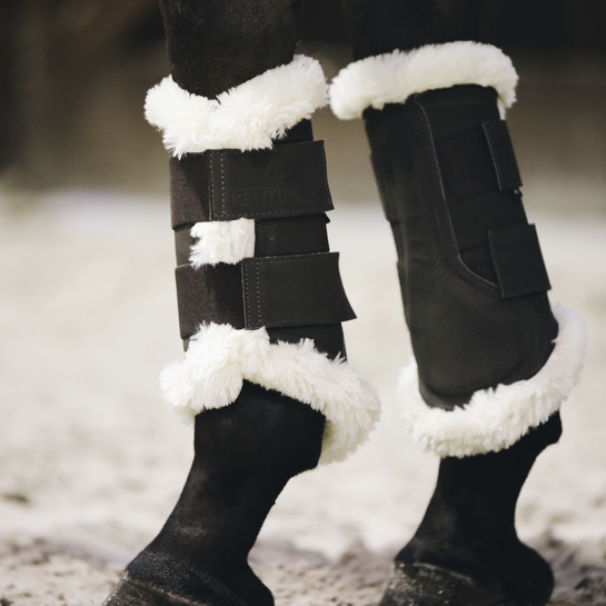 Kentucky Horsewear Turnout Boots Air Patas delanteras Marron