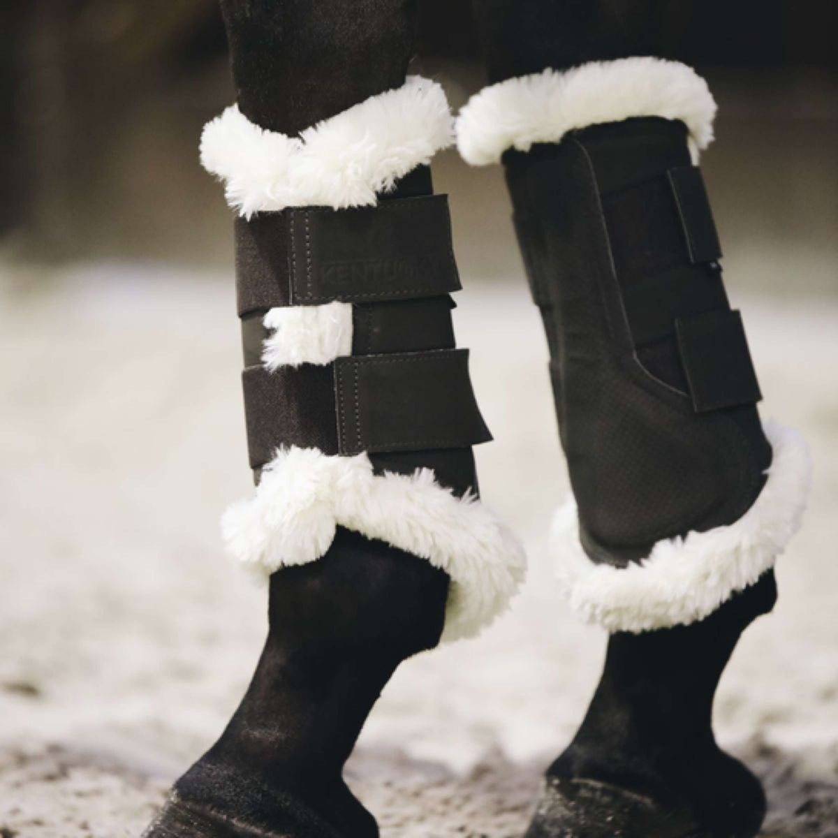 Kentucky Horsewear Turnout Boots Air Patas delanteras Marron