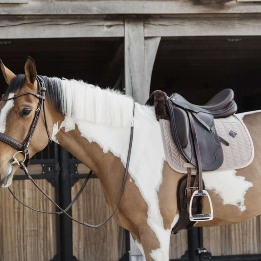 Kentucky Horsewear Mantilla Skin Friendly Velvet Doma Beige