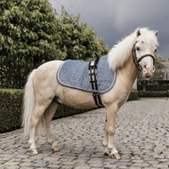 Kentucky Horsewear Mantilla Español (ES): Terciopelo Azul claro