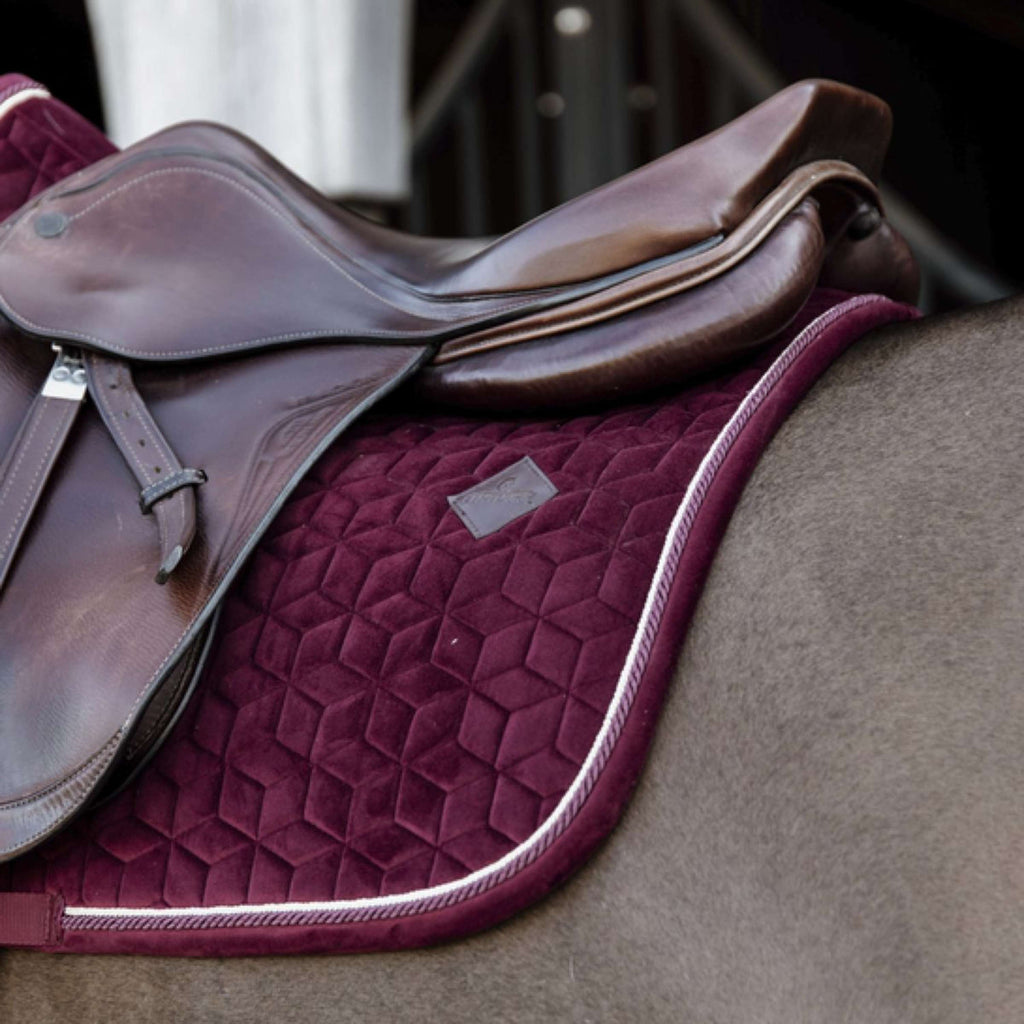 Kentucky Horsewear Mantilla Velvet Saltando Bordeaux